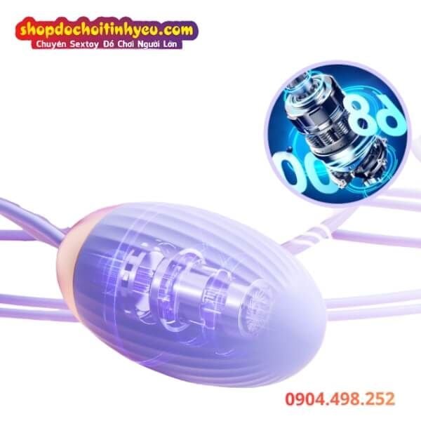Trứng Rung Mini Kèm Máy Bú Hút Có Điều Khiển App MAGIC BOX