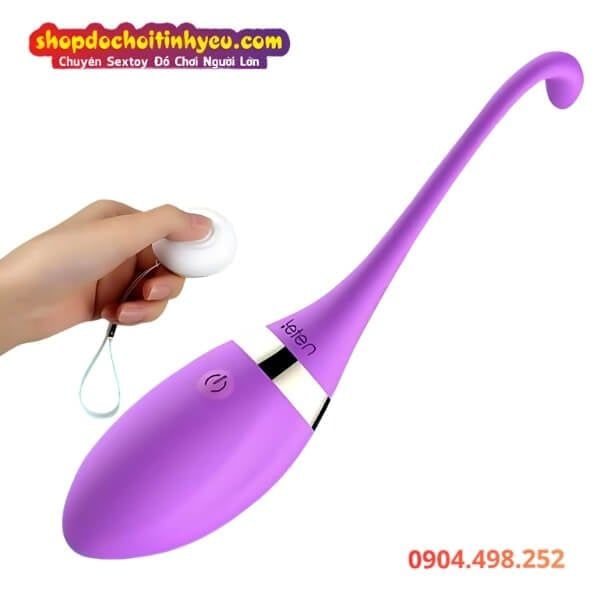 Trứng Rung Tình Yêu Hồng Hạc Có Remote Điều Khiển Từ Xa SWAN