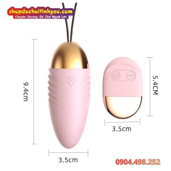 Trứng Rung Tình Yêu LiLo Làm Ấm Thông Minh Điều Khiển Từ Xa