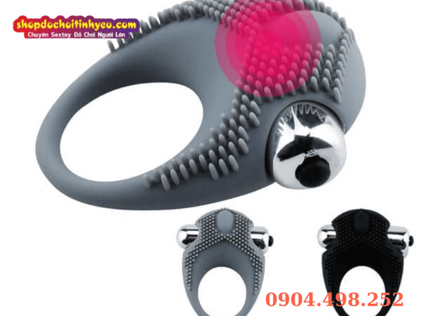 Vòng silicon hỗ trợ trì hoãn xuất tinh và rung mạnh