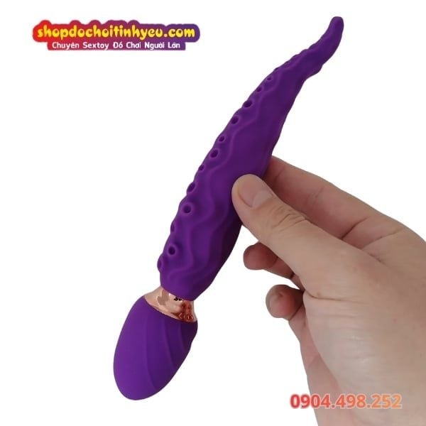 Xúc Tu Bạch Tuột Rung Ngoáy Kích Thích Cọ Xát Điểm G Âm Đạo