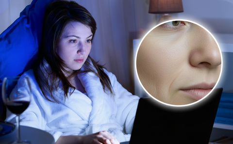 Thức khuya chạy deadline: da xấu đi không phải vì tuổi, mà vì thói quen