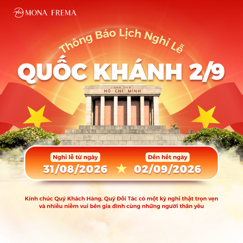 THÔNG BÁO LỊCH NGHỈ LỄ QUỐC KHÁNH 2/9
