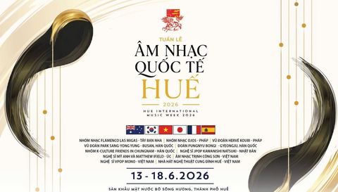 Tuần lễ Âm nhạc Quốc tế Huế Festival 2026