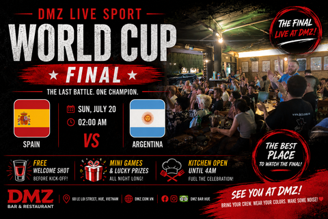 WORLD CUP FINAL 2026 AT DMZ