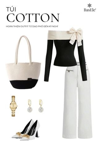 TÚI COTTON - HOÀN THIỆN OUTFIT TỪ DẠO PHỐ ĐẾN KỲ NGHỈ
