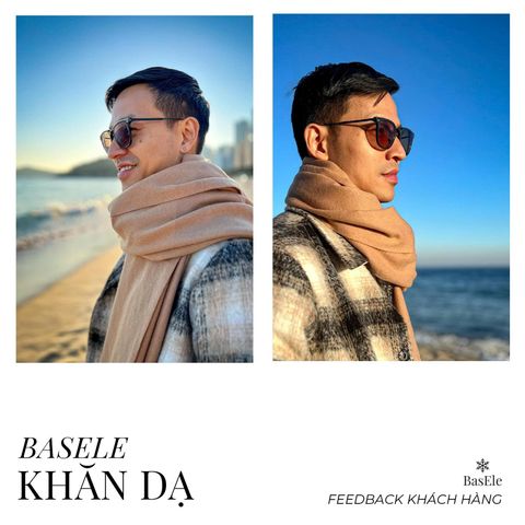 CUSTOMER'S FEEDBACK | KHĂN DẠ LÔNG CỪU BASELE