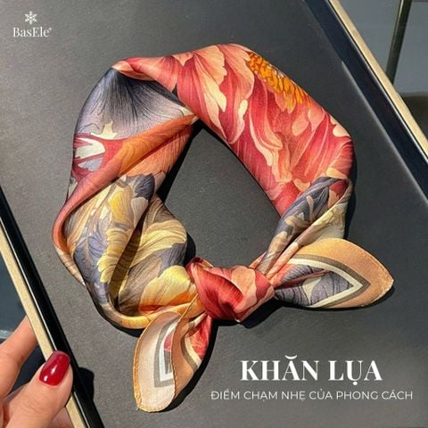 KHĂN LỤA - ĐIỂM CHẠM NHẸ CỦA PHONG CÁCH
