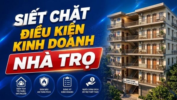 Điều Kiện Kinh Doanh Nhà Trọ 2026: Luật Mới Chủ Trọ Bắt Buộc Phải Biết