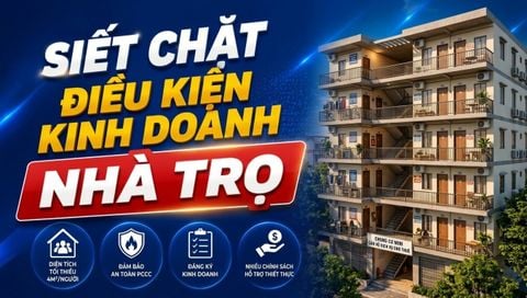 Điều Kiện Kinh Doanh Nhà Trọ 2026: Luật Mới Chủ Trọ Bắt Buộc Phải Biết
