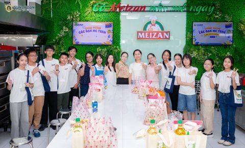 HOẠT ĐỘNG TRẢI NGHIỆM TẠI MEIZAN DEMO CENTER HỒ CHÍ MINH CÙNG KHÓA MC TEEN 🧁✨