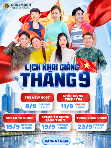🇻🇳 THÁNG 9 RỰC RỠ – SẴN SÀNG “KHAI GIẢNG” MỘT PHIÊN BẢN TỰ TIN HƠN! 🎤✨