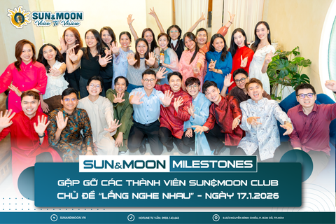 SUN&MOON MILESTONES | BUỔI GẶP GỠ CÁC THÀNH VIÊN SUN&MOON CLUB VỚI CHỦ ĐỀ “LẮNG NGHE NHAU” 💖