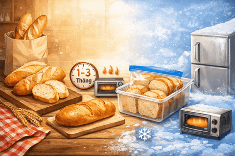 Cách Bảo Quản Bánh Mì Được Lâu – Bí Quyết Giữ Bánh Luôn Thơm Ngon, Giòn Mềm