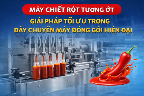 Máy Chiết Rót Tương Ớt – Giải Pháp Tối Ưu Trong Dây Chuyền Máy Đóng Gói Hiện Đại