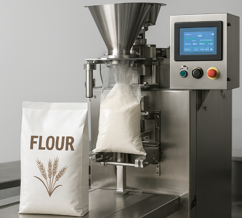 Máy Đóng Gói Bột Mì: Giải Pháp Nâng Cao Năng Suất