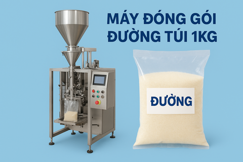 Máy Đóng Gói Đường Túi 1kg: Giải Pháp Đóng Gói Nhanh – Chuẩn – Đẹp Cho Doanh Nghiệp