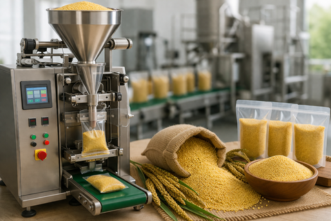 Máy Đóng Gói Hạt Kê – Giải Pháp Tối Ưu Cho Quy Trình Đóng Gói Nông Sản