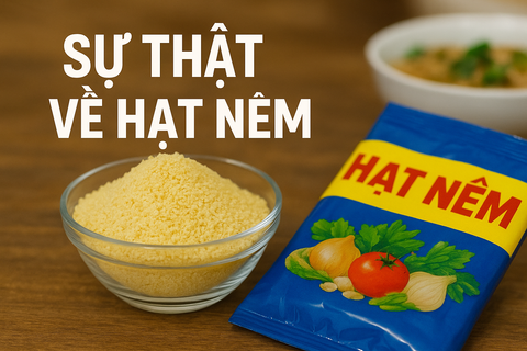 Sự Thật Về Hạt Nêm – Gia Vị Tiện Lợi Nhưng Cần Hiểu Đúng