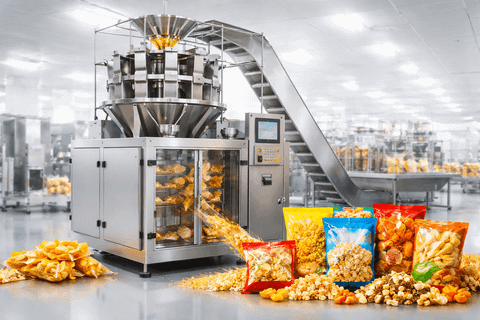 Máy Đóng Gói Snack – Giải Pháp Tự Động Hóa Hiệu Quả Cho Doanh Nghiệp