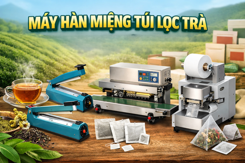 Máy Hàn Miệng Túi Lọc Trà – Giải Pháp Đóng Gói Chuyên Nghiệp, Đảm Bảo Chất Lượng