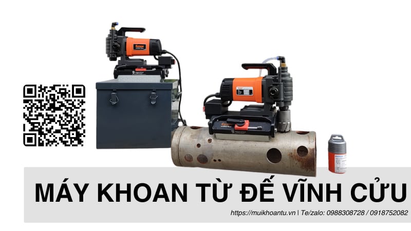 Máy khoan từ đế vĩnh cửu