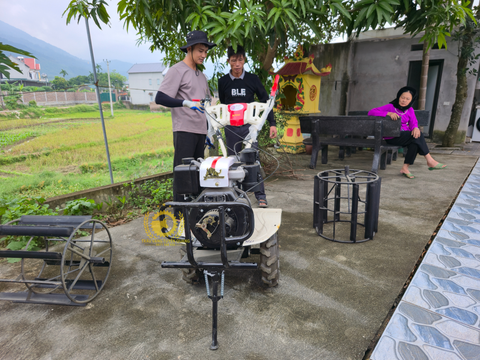 MÁY XỚI ĐẤT TRÂU VÀNG 1 CẦU 5 CẤP SỐ - MẠNH MẼ, BỀN BỈ, DỄ VẪN HÀNH