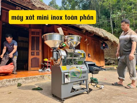 Máy Xát Gạo Inox Toàn Phần – Giải Pháp Xay Xát Gạo Sạch, Hiệu Quả Cho Mọi Gia Đình
