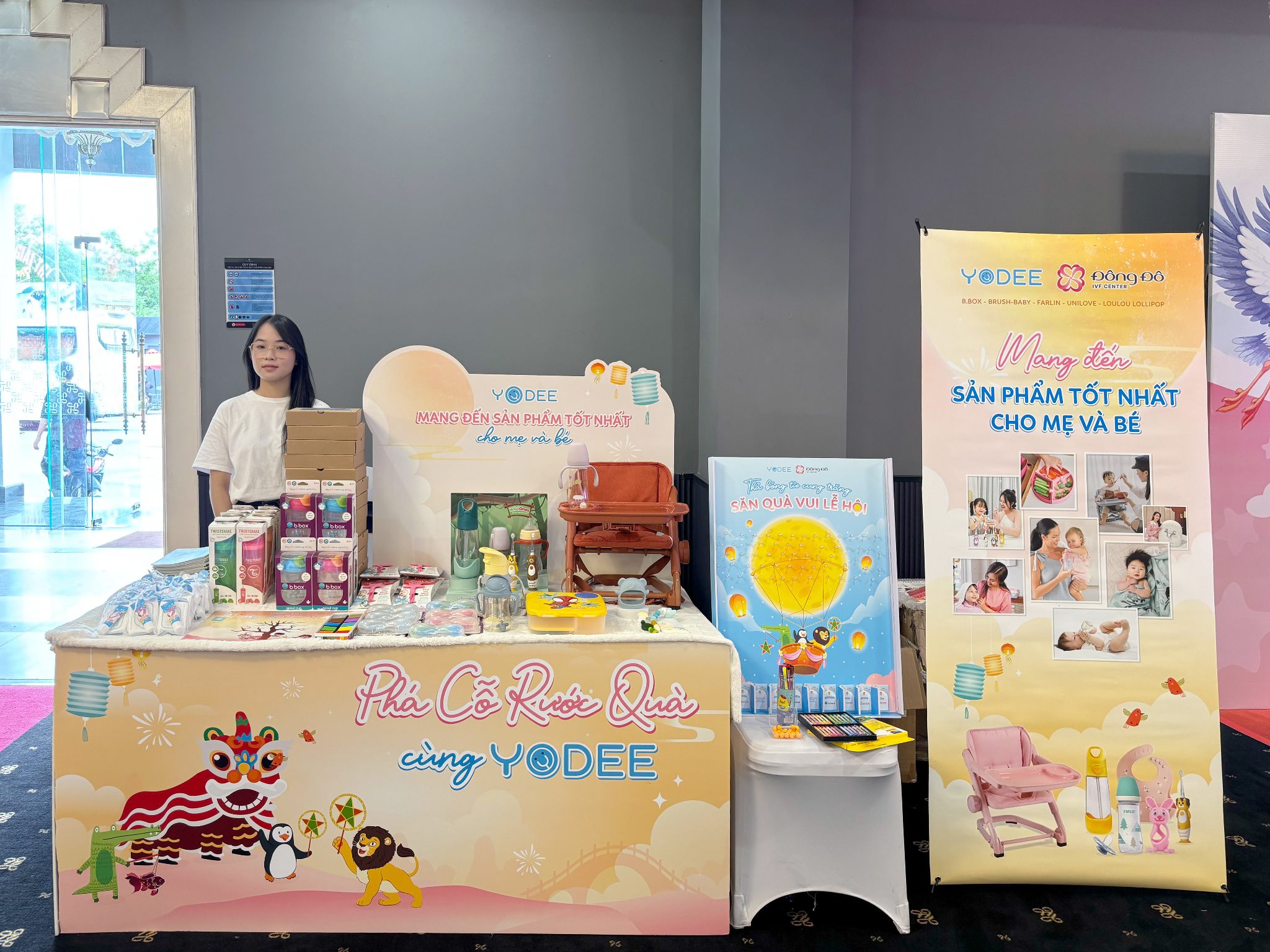 TẾT TRUNG THU ĐẶC BIỆT CỦA YODEE CÙNG ĐÔNG ĐÔ IVF CENTER