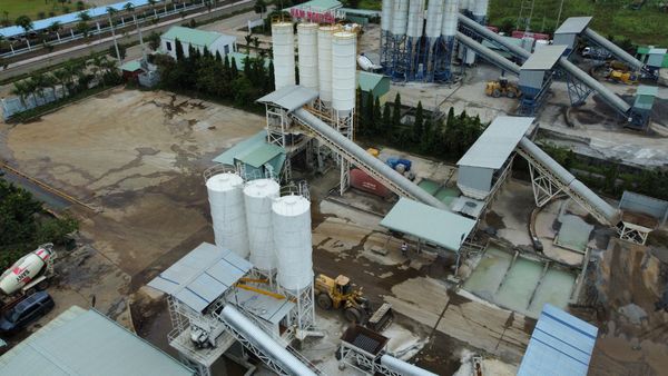 CONCRETE BATCHING PLANT CAPACITY 90 M³/H | NAM NGUYEN PROJECT | HOANG THINH COMPANY