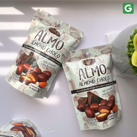 Socola bọc hạnh nhân Almo – Món ăn vặt vừa ngon vừa tốt cho sức khỏe