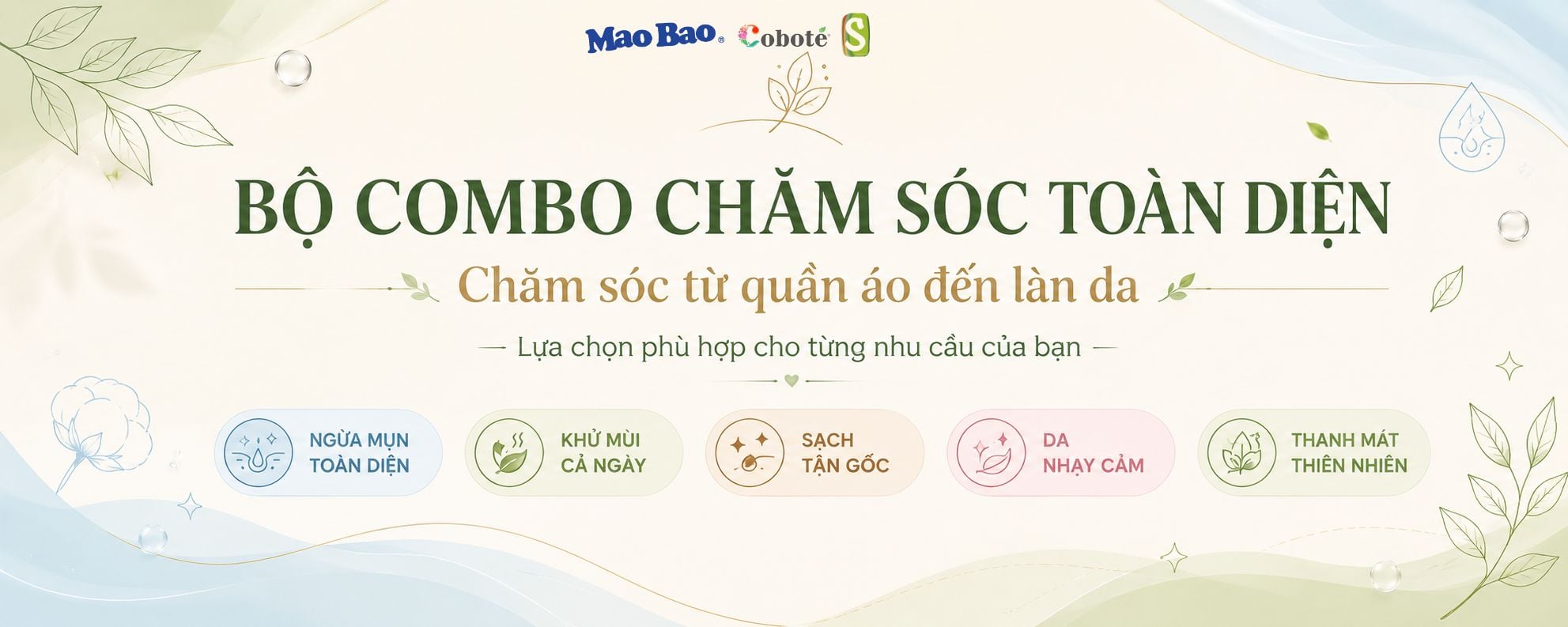 Combo Chăm Sóc Toàn Diện