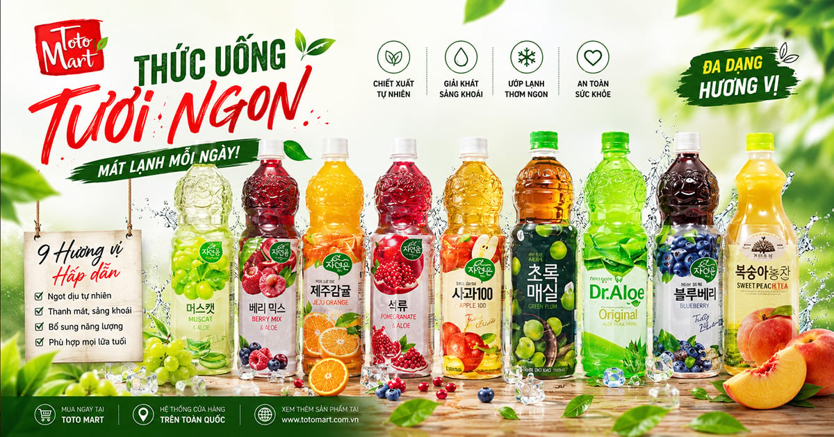 Thức uống từ Totomart