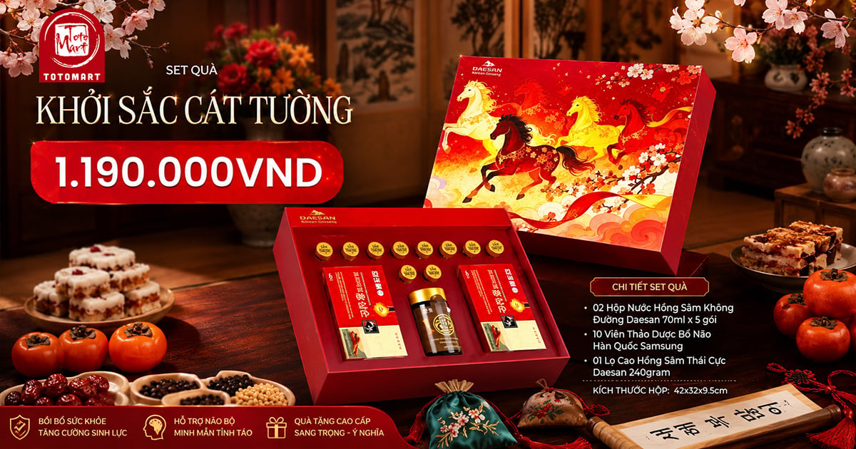 Tổng hợp sản phẩm chính hãng từ Totomart