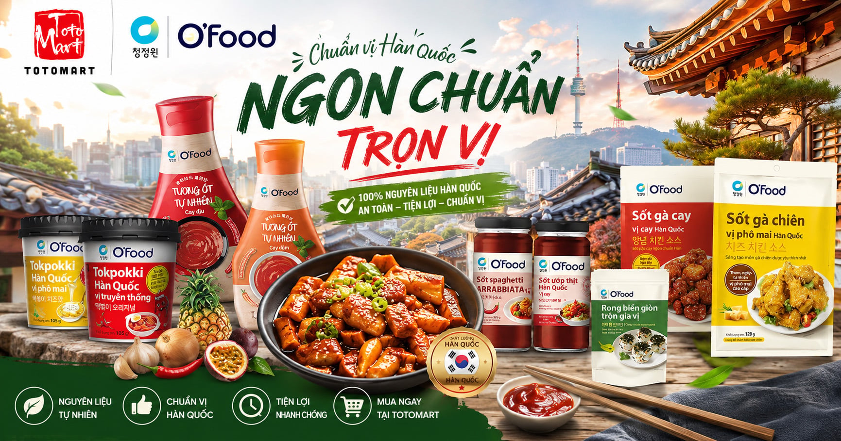 Thương hiệu O'Food