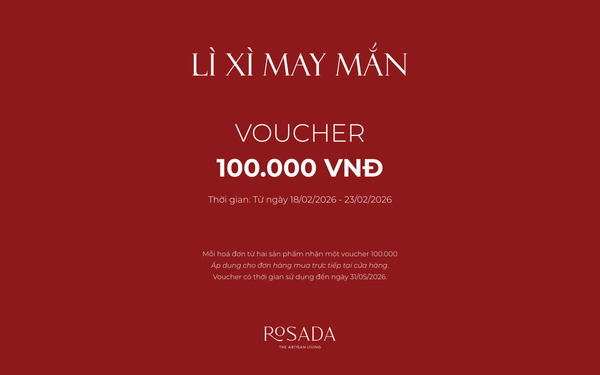 Lì Xì May Mắn: Khai Xuân Như Ý Cùng Rosada