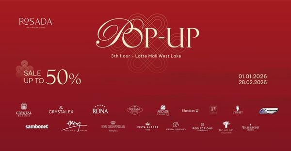 KHAI TRƯƠNG POP-UP ROSADA TẠI LOTTE MALL TÂY HỒ: MUA SẮM TINH TUYỂN – VẠN KẾT NGHÊNH XUÂN
