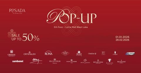 KHAI TRƯƠNG POP-UP ROSADA TẠI LOTTE MALL TÂY HỒ: MUA SẮM TINH TUYỂN – VẠN KẾT NGHÊNH XUÂN