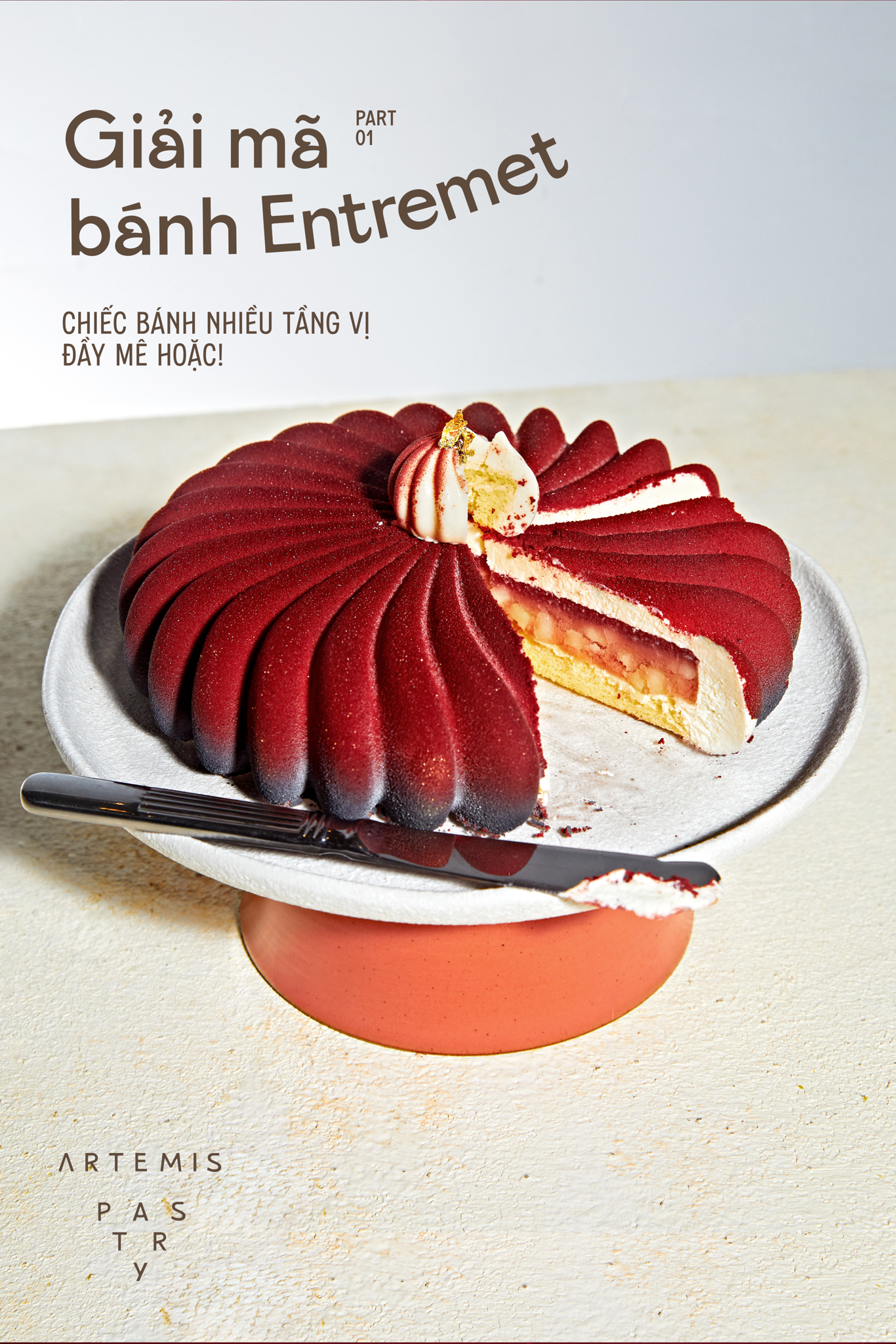 Bánh Kem Lạnh Entremet Là Gì?