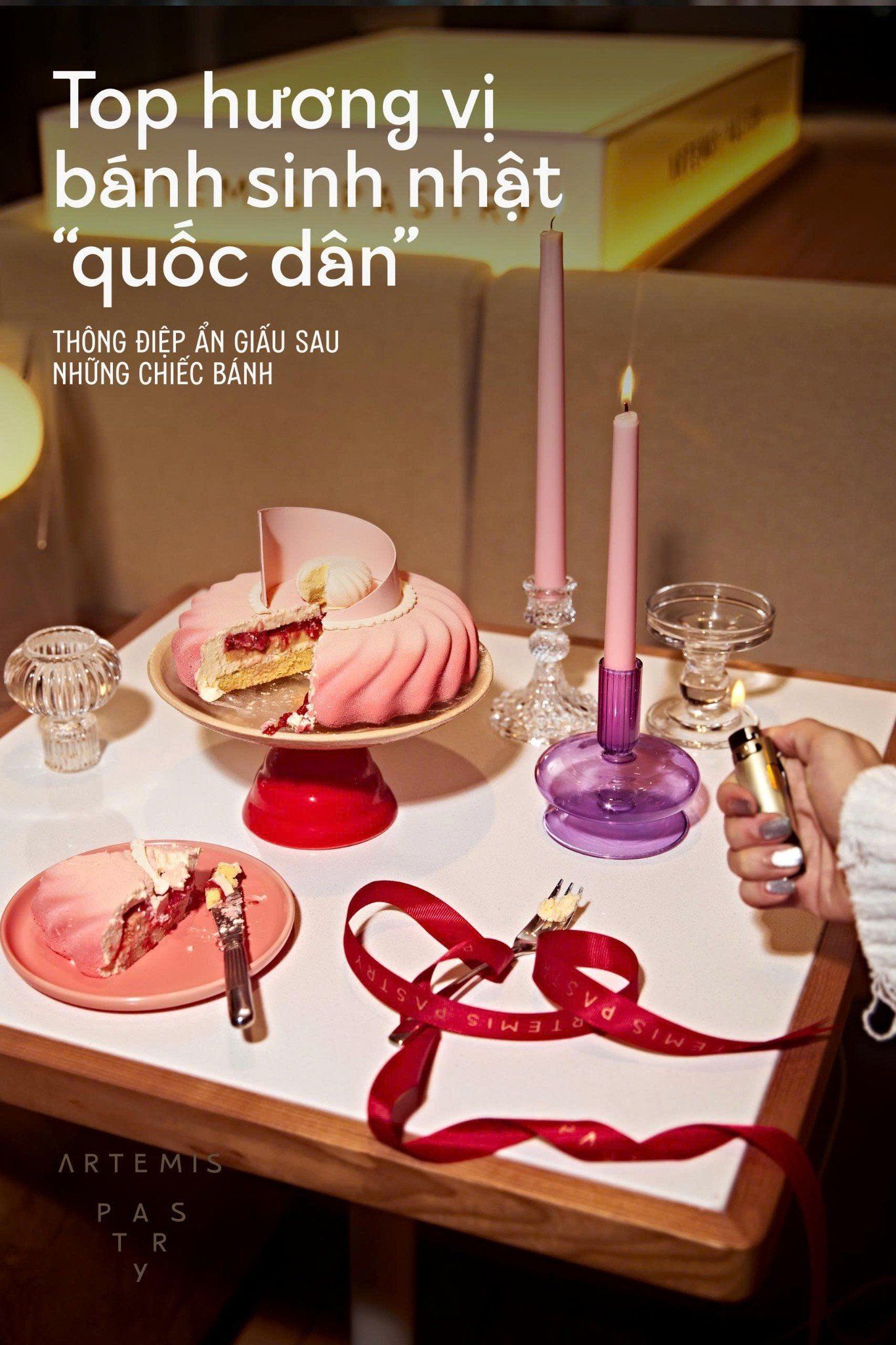 “Top hương vị bánh sinh nhật ‘quốc dân’ và thông điệp ẩn giấu”