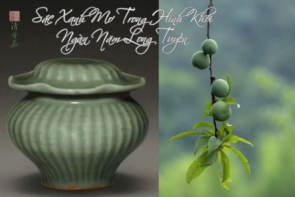 Sắc Xanh Mơ Trong Hình Khối Ngàn Năm Long Tuyền