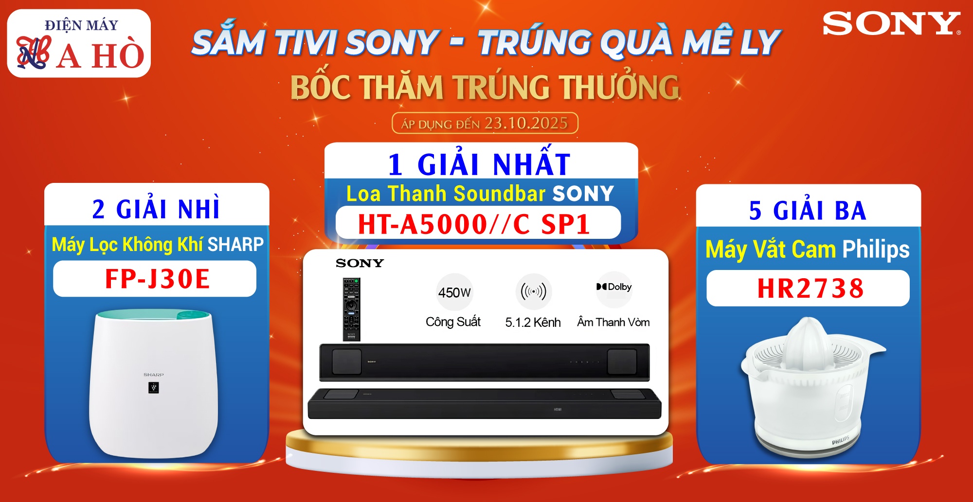 💥Sắm tivi SONY- Trúng quà Mê Ly, Nhận ngay Quà Tặng