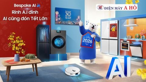 💥 Rinh AI đỉnh, Ai cũng đón Tết lớn Lò vi sóng và máy hút bụi Samsung chỉ còn 𝟐.𝟎𝟐𝟔 đ𝐨̂̀𝐧𝐠