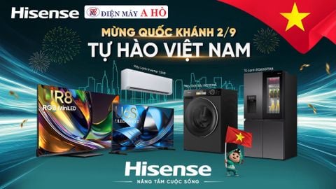 🎉🇻🇳 MỪNG QUỐC KHÁNH 2/9 – MUA HISENSE, NHẬN NGAY VOUCHER GOT IT 290K! 🎁