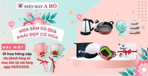🌸 8/3 RỘN RÀNG – MUA SẮM NGẬP TRÀN QUÀ TẶNG 🌸