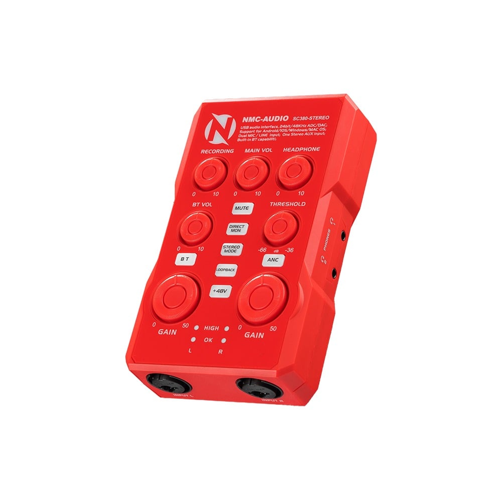 Sound Card NMC-AUDIO SC380-STEREO V3 - Audio Interface Thu Âm