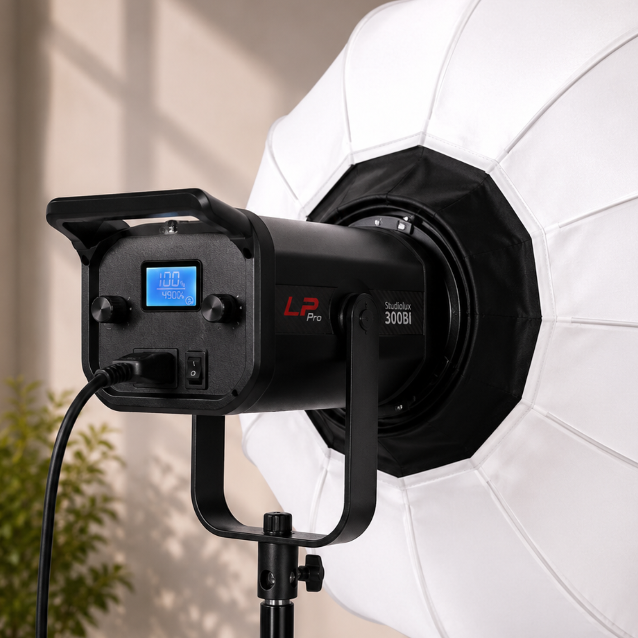 Bộ Đèn Studio LP Pro Studiolux 300Bi Mặt Trăng