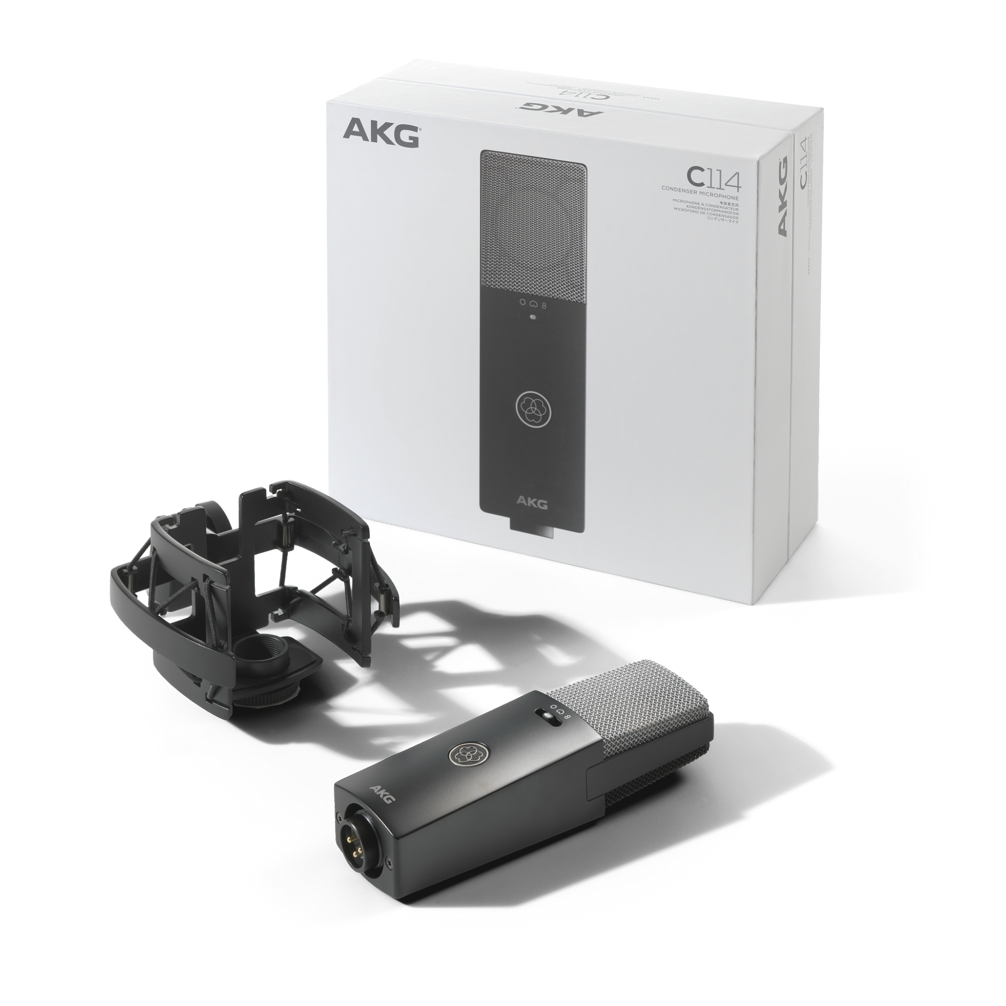 Combo Soundcard MOTU M2 & Micro AKG C114