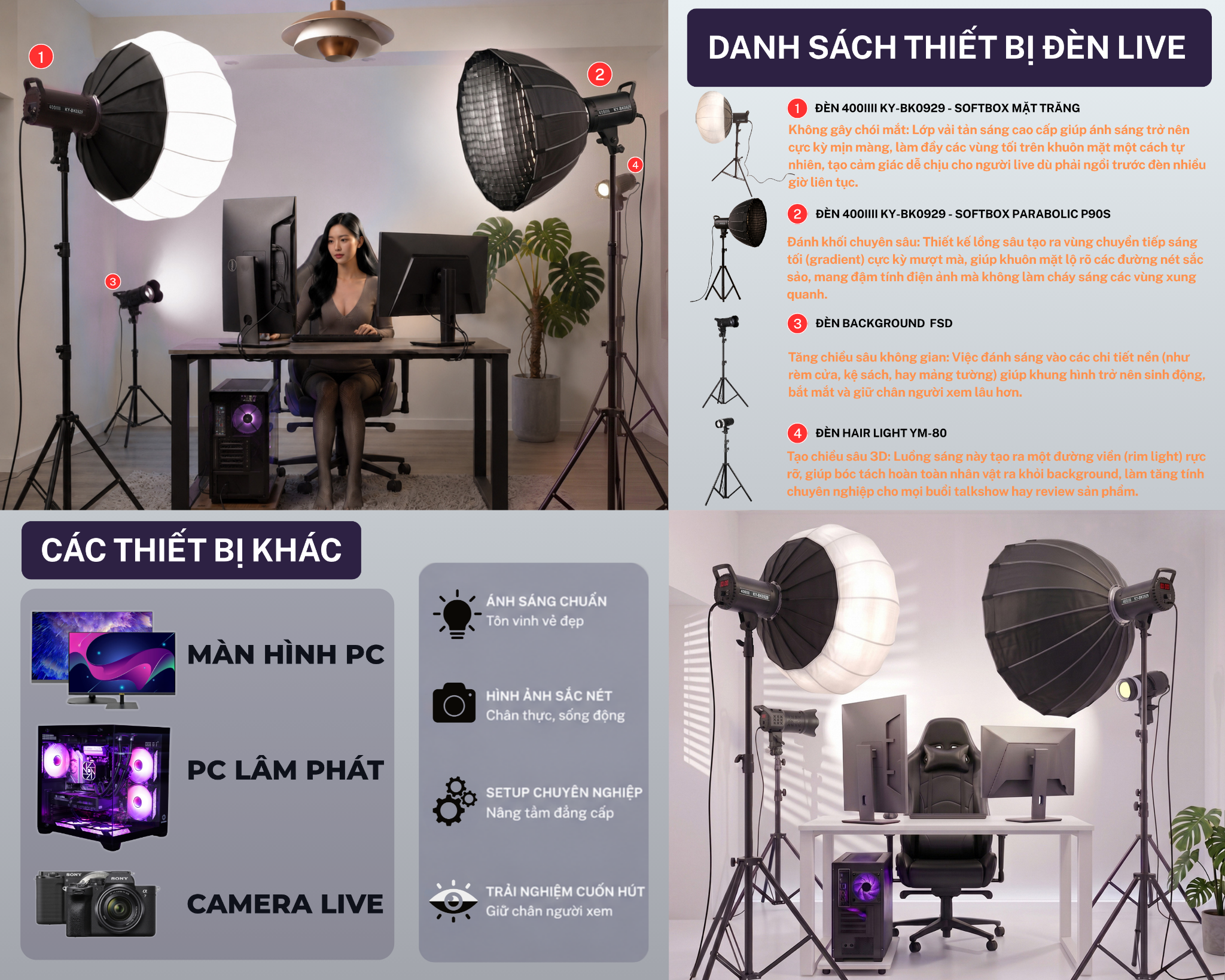 COMBO SETUP LIVE STUDIO