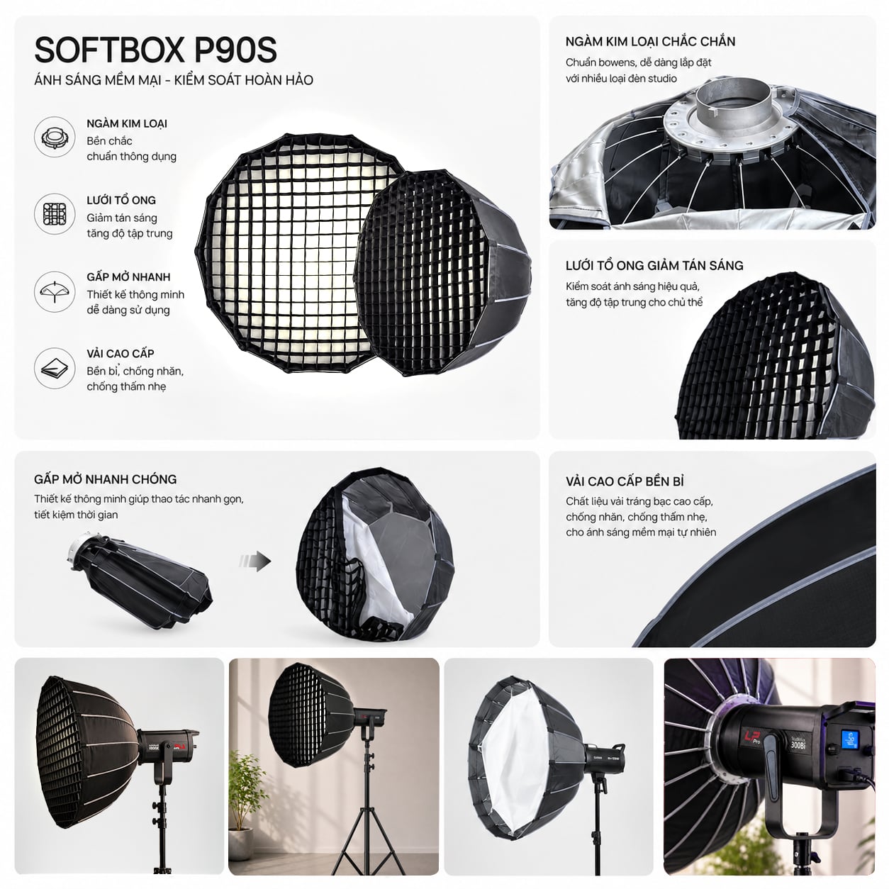 SOFTBOX-P90S-70-90CM